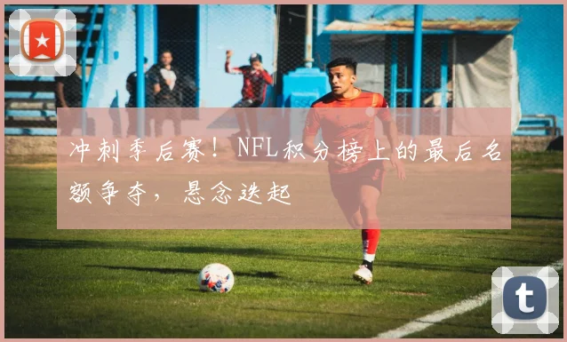 冲刺季后赛！NFL积分榜上的最后名额争夺，悬念迭起